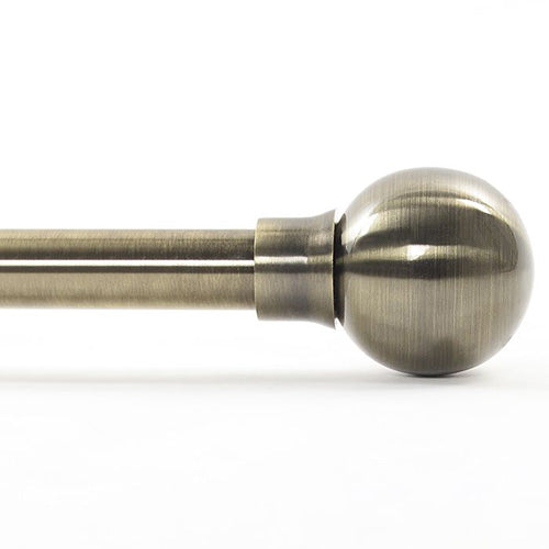 1 Inch Elemental Curtain Rods | Metal Curtain Rods | DRD
