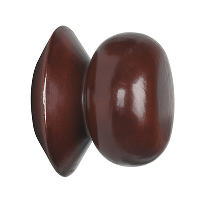 Mahogany Kirsch 1 3/8" Wood Trends Ethan Finial