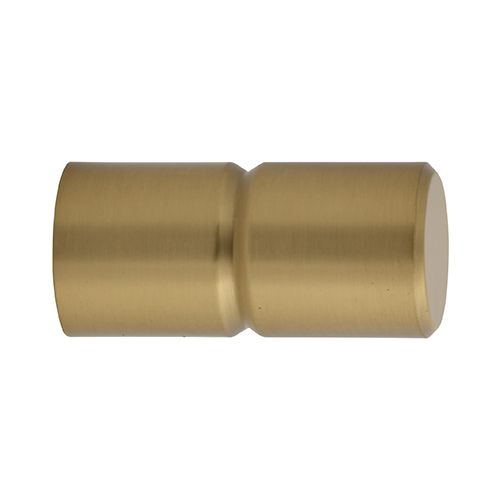 brushed bonze Kirsch 1" Designer Metals Gavin Finial