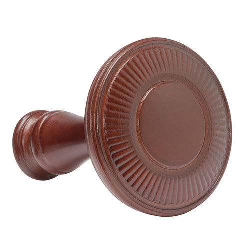 mahogany Kirsch Wood Trends Holdback Medallion