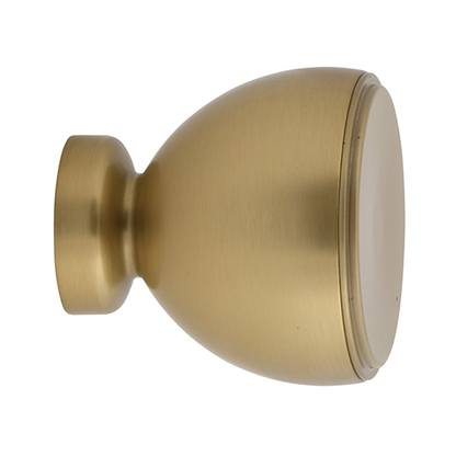 brushed bronze Kirsch 1" Designer Metals Milo Finial