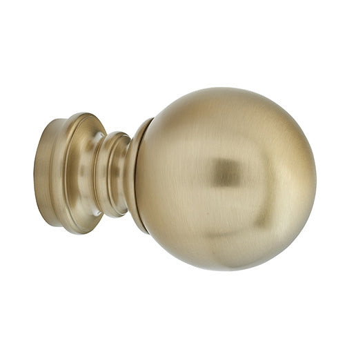 Brushed Bronze Kirsch 1 3/8" Designer Metals Pandora finial