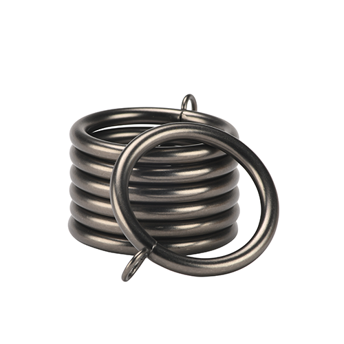 Gunmetal Kirsch 1" Designer Metals Rings