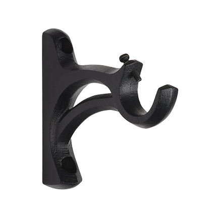 Kirsch 1" Wrought Iron 3 1/2" Return Bracket