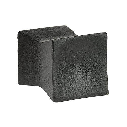 black Kirsch 1" Wrought Iron Lincoln Finial
