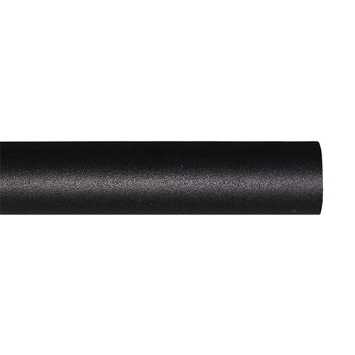 Black Kirsch 1" Wrought Iron Pole